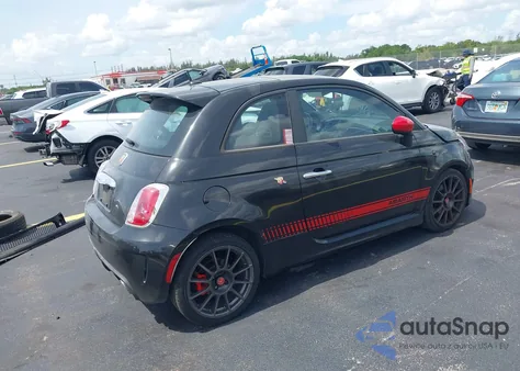 2012 Fiat 500 Abarth из США, поврежденный, VIN 3C3CFFFH6CT351907